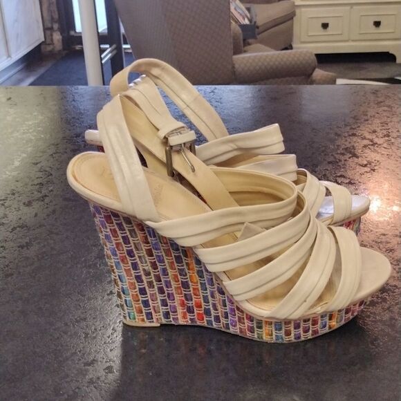 Enzo Angiokini wedges - Picture 1 of 7